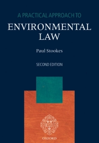 Imagen de portada: A Practical Approach to Environmental Law 2nd edition 9780199553310