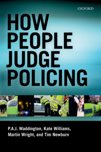 Cover image: How People Judge Policing 1st edition 9780198718888