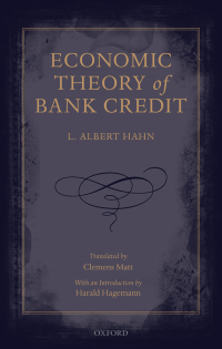 Imagen de portada: Economic Theory of Bank Credit 9780198723073