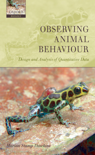 Cover image: Observing Animal Behaviour 9780191524592