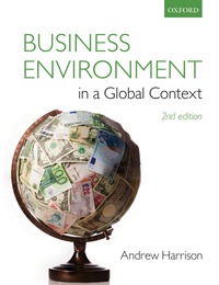 Imagen de portada: Business Environment in a Global Context 2nd edition 9780199672585
