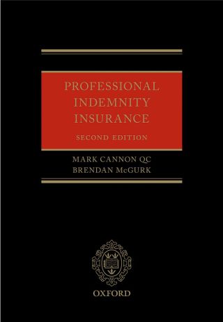 Imagen de portada: Professional Indemnity Insurance 2nd edition 9780198725183
