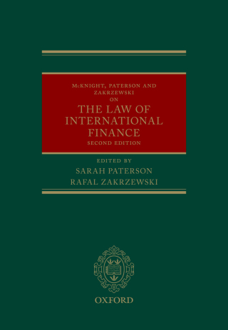 Imagen de portada: McKnight, Paterson, & Zakrzewski on the Law of International Finance 2nd edition 9780198725251