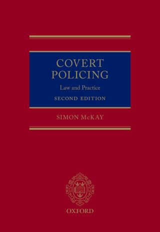 Cover image: Covert Policing 2nd edition 9780191038716