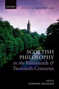 Imagen de portada: Scottish Philosophy in the Nineteenth and Twentieth Centuries 1st edition 9780199560684