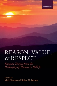 Cover image: Reason, Value, and Respect 1st edition 9780199699575