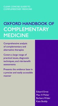 Cover image: Oxford Handbook of Complementary Medicine 1st edition 9780191548628