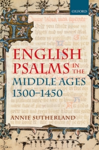 Cover image: English Psalms in the Middle Ages, 1300-1450 1st edition 9780198726364