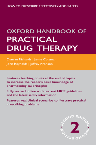 Cover image: Oxford Handbook of Practical Drug Therapy 2nd edition 9780191726378