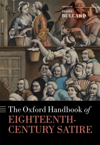 Cover image: The Oxford Handbook of Eighteenth-Century Satire 1st edition 9780198727835