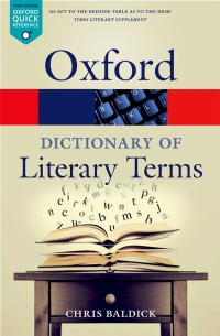 صورة الغلاف: The Oxford Dictionary of Literary Terms 4th edition 9780198715443