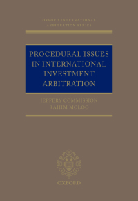 Cover image: Procedural Issues in International Investment Arbitration 9780198729037