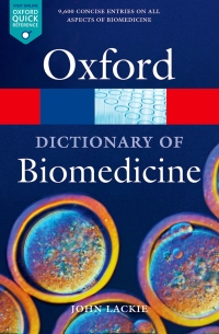 صورة الغلاف: A Dictionary of Biomedicine 9780199549351