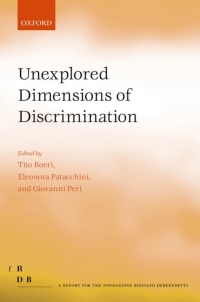 Cover image: Unexplored Dimensions of Discrimination 1st edition 9780198729853