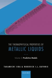 Immagine di copertina: The Thermophysical Properties of Metallic Liquids 9780198729846