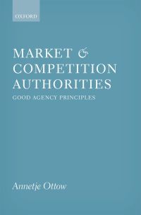 Omslagafbeelding: Market and Competition Authorities 9780198733041