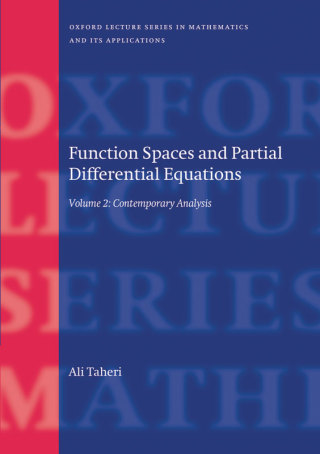Imagen de portada: Function Spaces and Partial Differential Equations 9780198733157