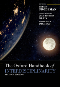 Cover image: The Oxford Handbook of Interdisciplinarity 2nd edition 9780198841647