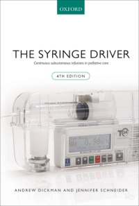 Imagen de portada: The Syringe Driver 4th edition 9780198845591