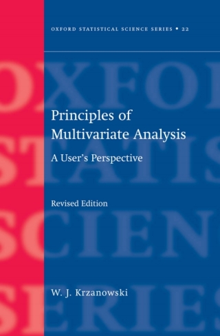表紙画像: Principles of Multivariate Analysis 2nd edition 9780198507086