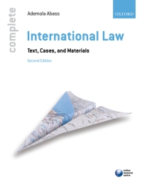 Imagen de portada: Complete International Law 2nd edition 9780199679072