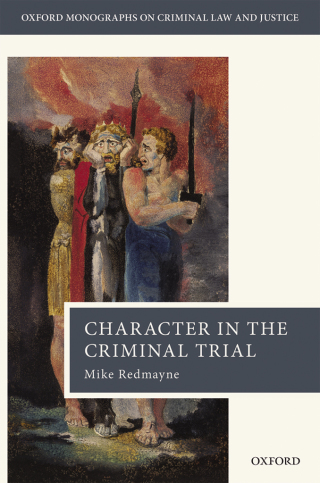 Imagen de portada: Character in the Criminal Trial 9780191057038