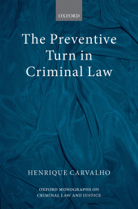 Omslagafbeelding: The Preventive Turn in Criminal Law 9780198737858