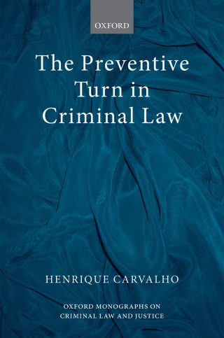 Immagine di copertina: The Preventive Turn in Criminal Law 9780191057762
