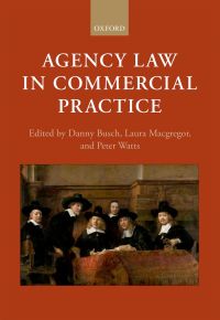 Immagine di copertina: Agency Law in Commercial Practice 1st edition 9780198738473
