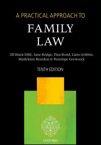 Cover image: A Practical Approach to Family Law 10th edition 9780198737605