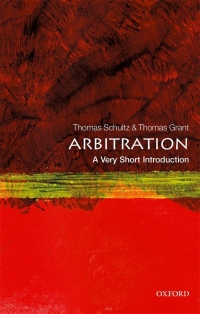 Cover image: Arbitration: A Very Short Introduction 9780198738749