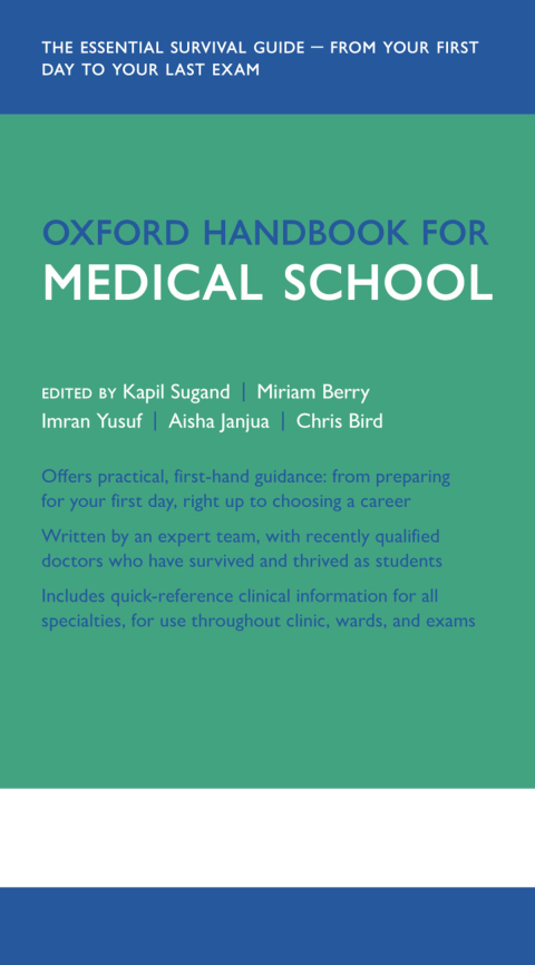 Oxford Handbook for Medical School, 1st Edition - FULL INSTANT DOWNLOAD | PDF DOCX EPUB