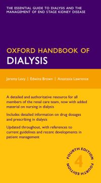 Imagen de portada: Oxford Handbook of Dialysis 4th edition 9780199644766
