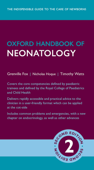 Cover image: Oxford Handbook of Neonatology 2nd edition 9780198703952