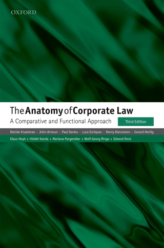 Cover image: The Anatomy of Corporate Law 3rd edition 9780198724315