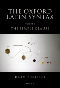 Cover image: Oxford Latin Syntax 9780199283613