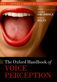 Omslagafbeelding: The Oxford Handbook of Voice Perception 1st edition 9780198743187
