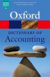 Titelbild: A Dictionary of Accounting 5th edition 9780198743514