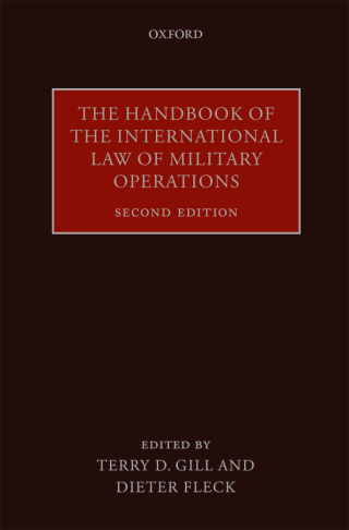 Cover image: The Handbook of the International Law of Military Operations 2nd edition 9780198744627