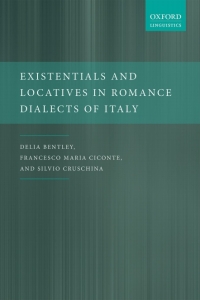 Titelbild: Existentials and Locatives in Romance Dialects of Italy 9780198745266