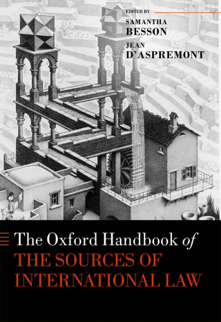 Cover image: The Oxford Handbook of the Sources of International Law 1st edition 9780198745365