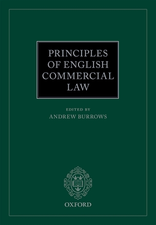 Cover image: Principles of English Commercial Law 9780198746225