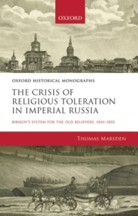 Imagen de portada: The Crisis of Religious Toleration in Imperial Russia 9780198746362