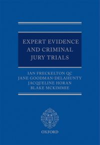 Cover image: Expert Evidence and Criminal Jury Trials 9780198746348