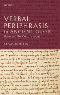 Cover image: Verbal Periphrasis in Ancient Greek 9780198747093
