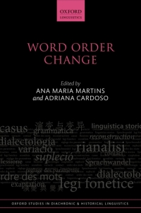 Imagen de portada: Word Order Change 1st edition 9780198747307