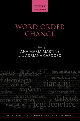 Cover image: Word Order Change 1st edition 9780198747307