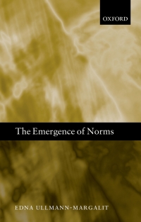 Imagen de portada: The Emergence of Norms 9780198244110
