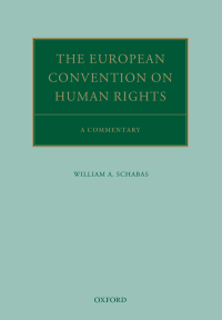 Immagine di copertina: The European Convention on Human Rights 9780199594061