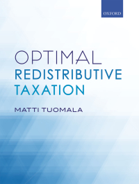 Cover image: Optimal Redistributive Taxation 9780191067730